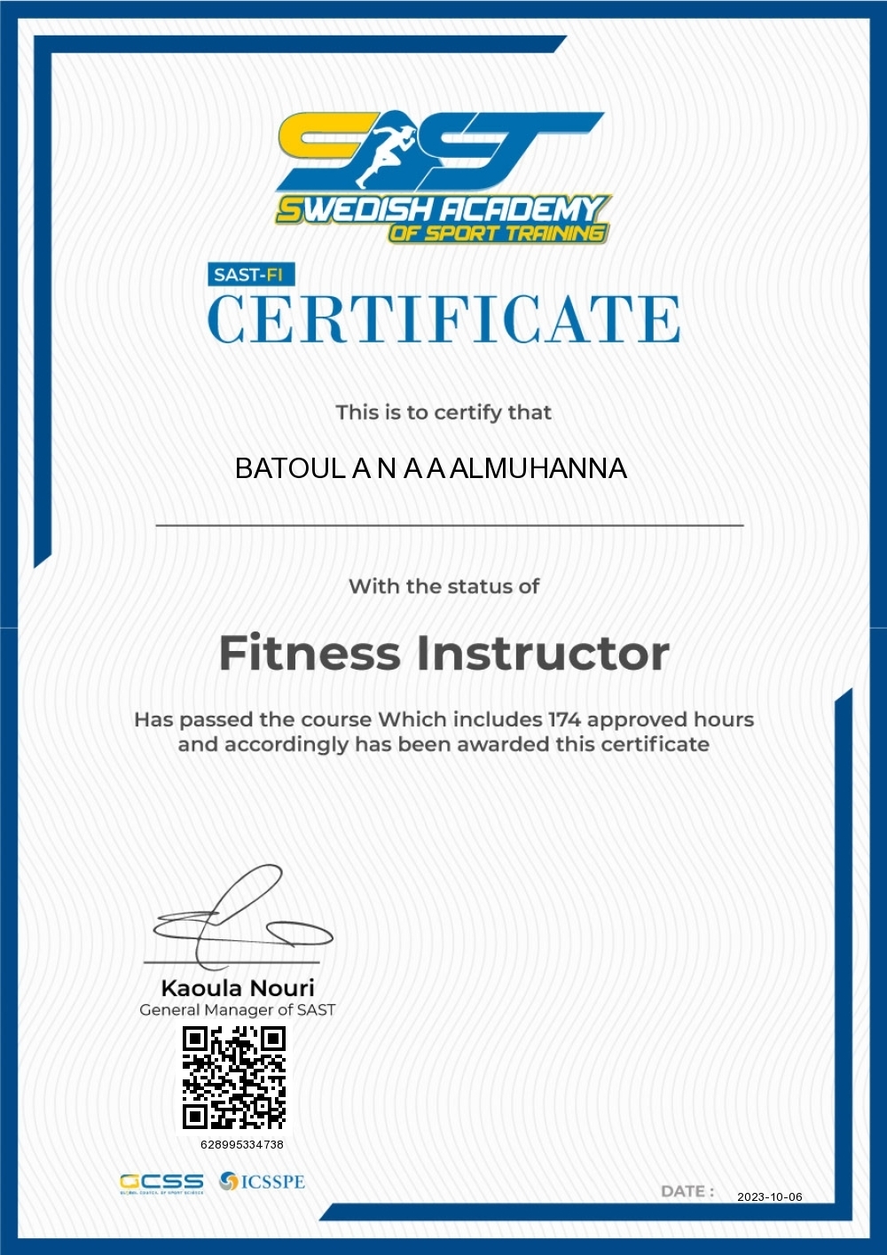 BATOUL A N A A ALMUHANNA